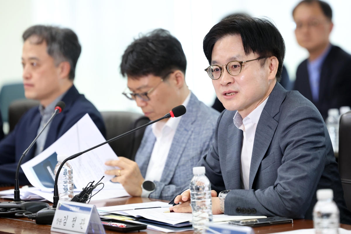 인사말하는 김정관 산업부 장관