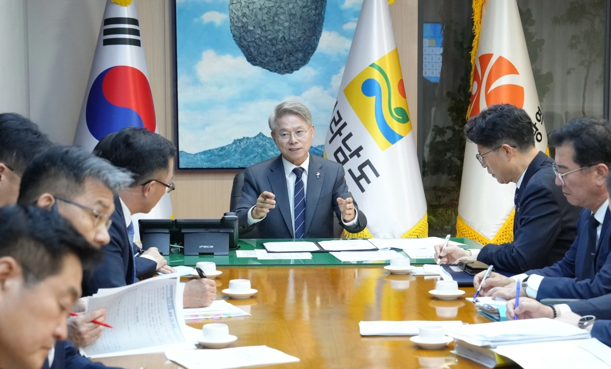 민형배 초대 전남광주통합특별시장 1호 업무 지시