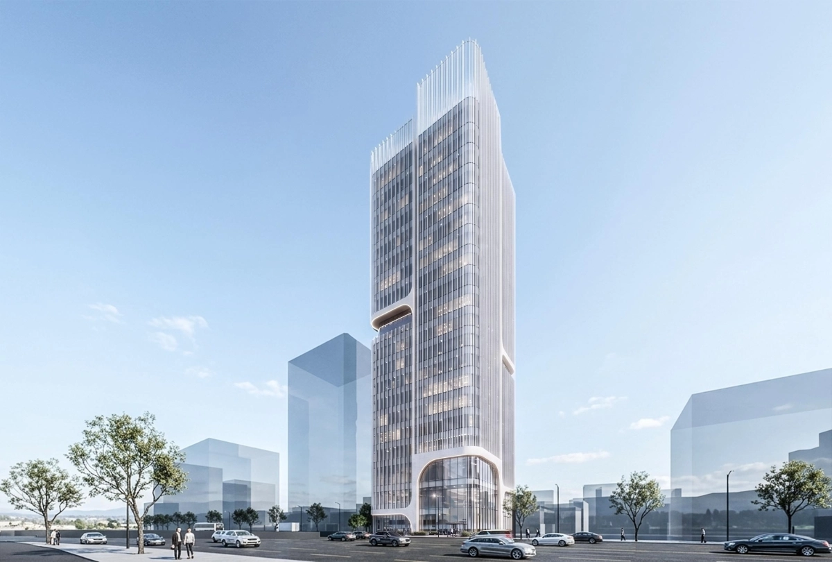 강남구 신사역 인근에 들어설 지하 8층 지상 20층 규모 업무시설 조감도. 서울시 제공