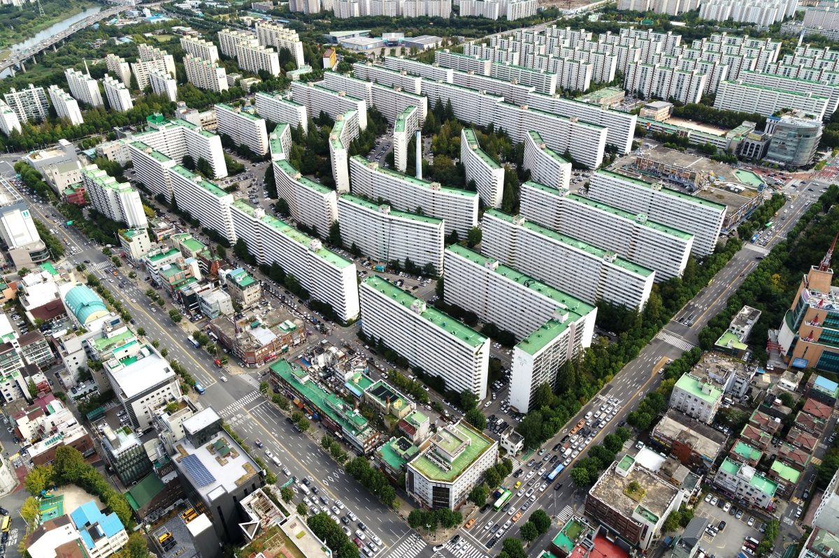 강남구 대치동 은마아파트 전경. 강남구 제공