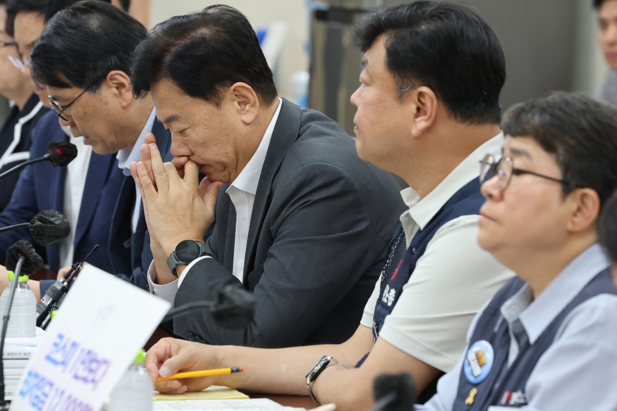2일 정부세종청사 최저임금위원회에서 제11차 전원회의가 열리고 있다. 연합뉴스