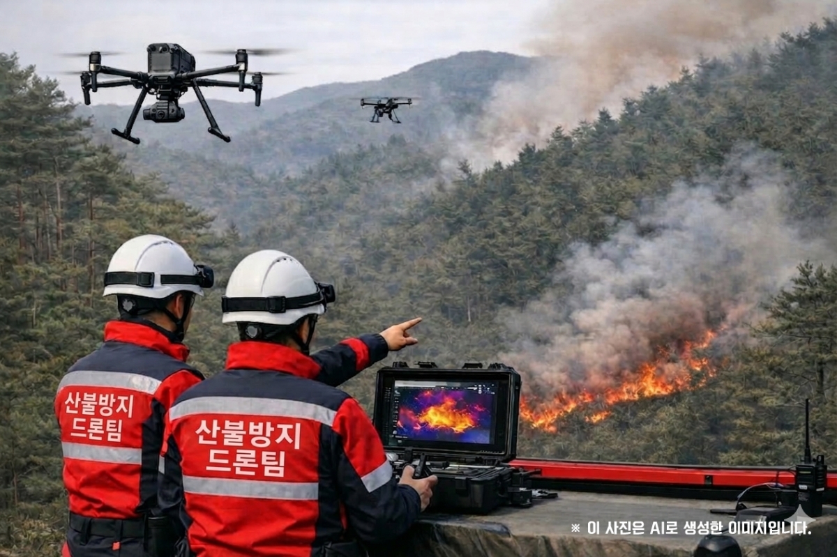 산림 재난 현장. 한국산림재난안전기술공단 제공