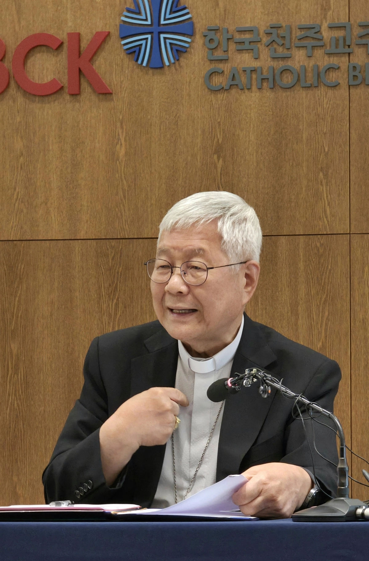 유 추기경은 한국인 추기경 선임에 관해 줄곧 말을 아꼈지만, 긍정적인 신호에 대해서도 우회적으로 표현했다.