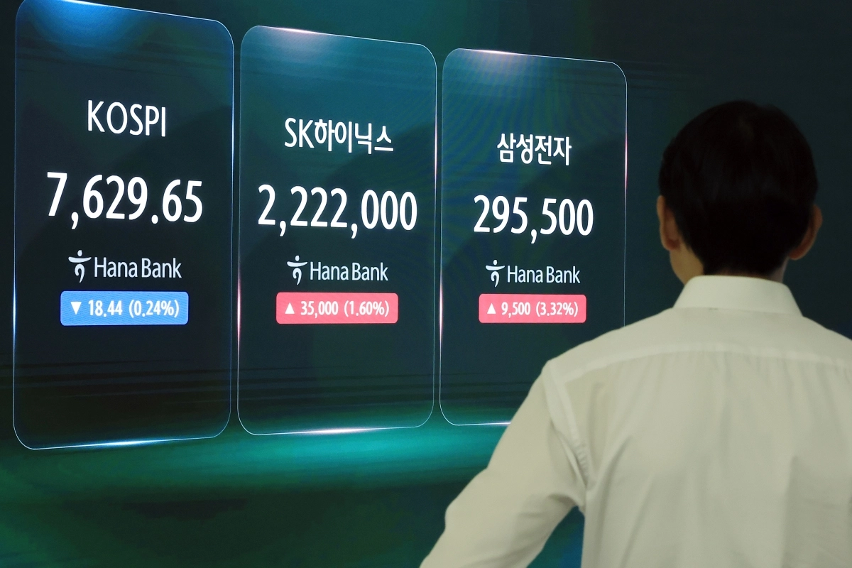 코스피 하락 반전