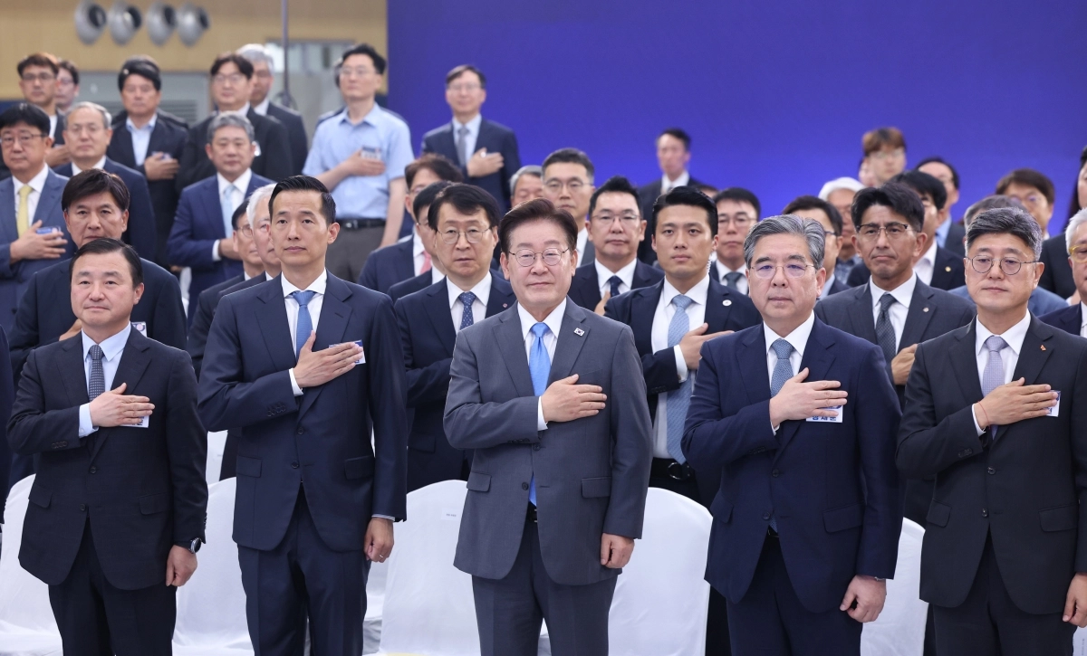 이재명 대통령, 영남권 첨단산업 발전비전 국민보고회 참석