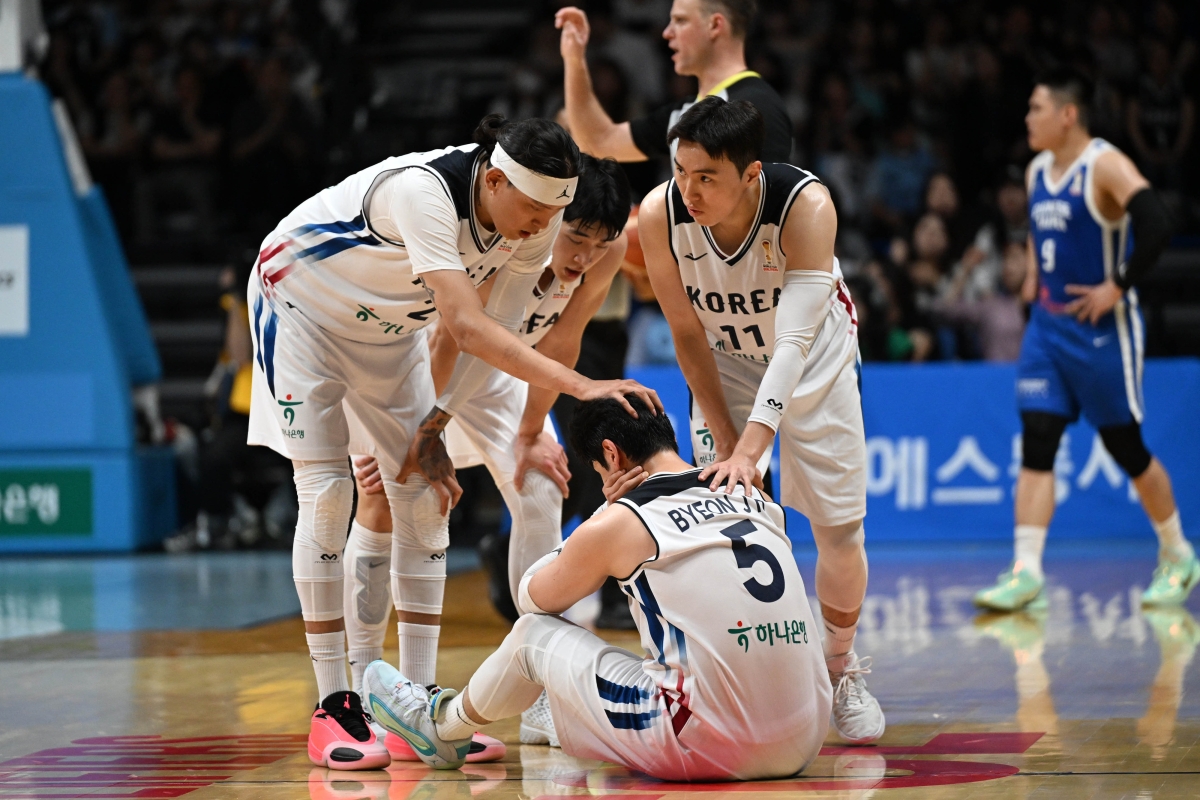 대한민국 농구 대표팀이 3일 경기도 고양시 고양소노아레나에서 열린 2027 FIBA 월드컵 아시아 예선 1라운드 B조 윈도우3 대한민국과 대만의 경기에서 경기를 펼치고 있다. 2026.7.3 홍윤기 기자
