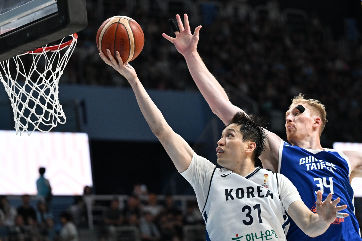 대한민국 농구 대표팀이 3일 경기도 고양시 고양소노아레나에서 열린 2027 FIBA 월드컵 아시아 예선 1라운드 B조 윈도우3 대한민국과 대만의 경기에서 경기를 펼치고 있다. 2026.7.3 홍윤기 기자