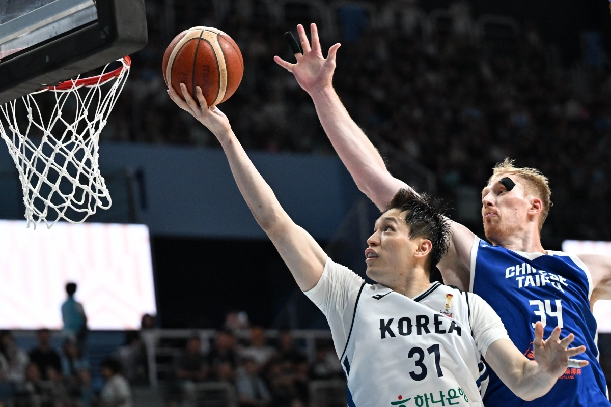 대한민국 농구 대표팀이 3일 경기도 고양시 고양소노아레나에서 열린 2027 FIBA 월드컵 아시아 예선 1라운드 B조 윈도우3 대한민국과 대만의 경기에서 경기를 펼치고 있다. 2026.7.3 홍윤기 기자