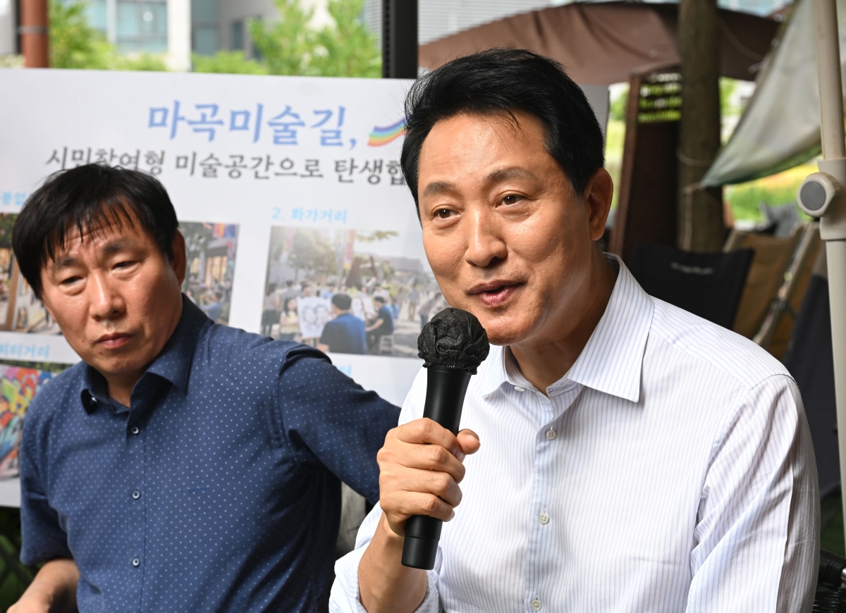 발언하는 오세훈 서울시장
