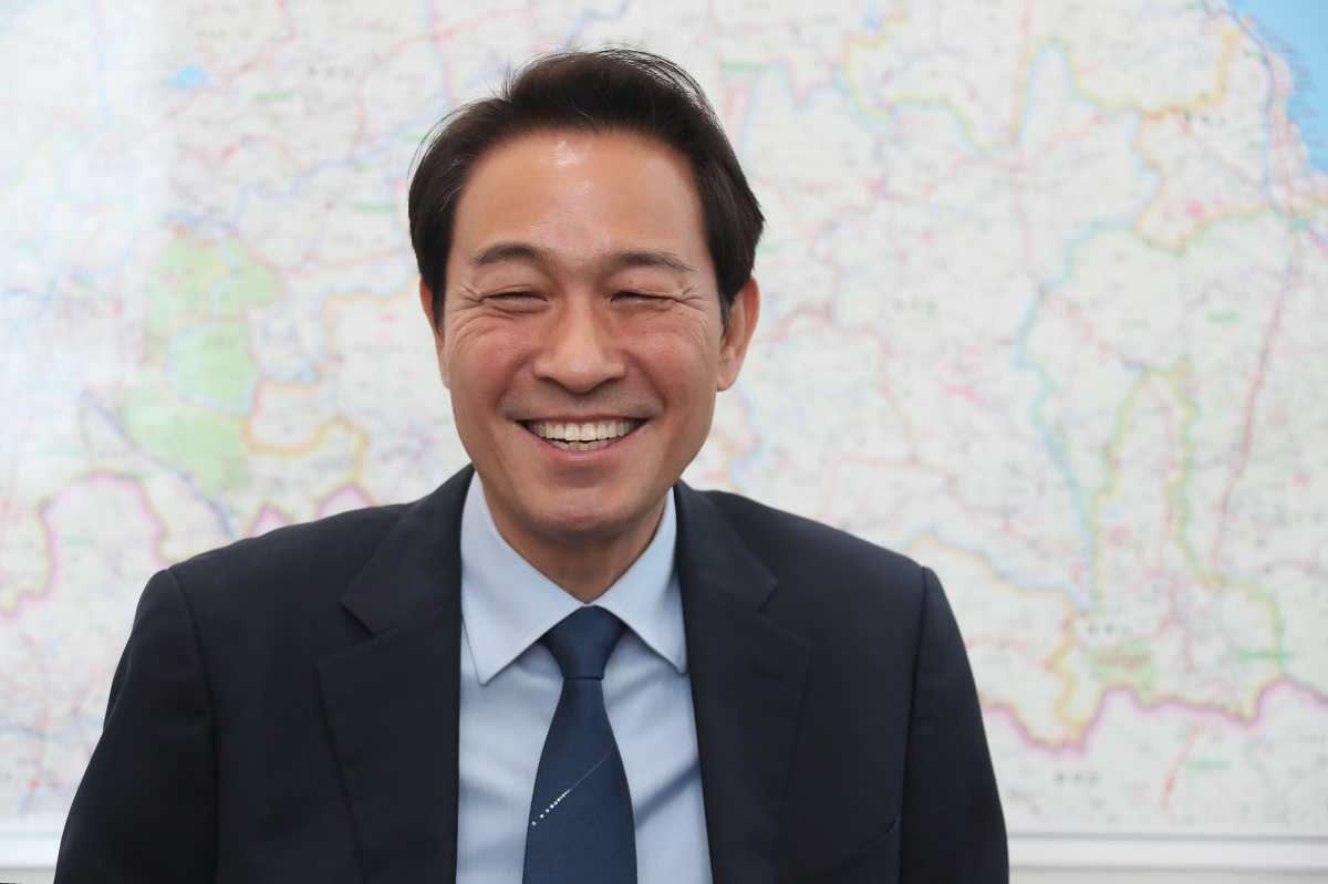 우상호 강원지사. 서울신문 DB