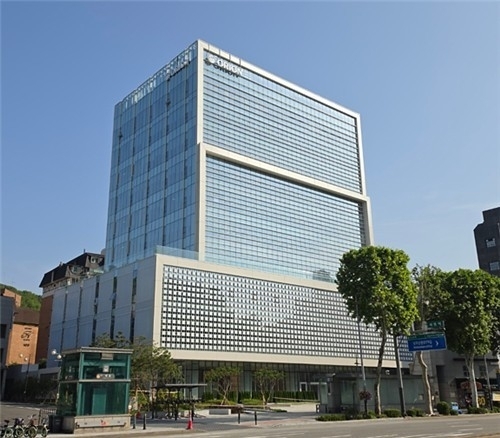 서울 강남구 도곡동 오리온 신사옥. 오리온 제공