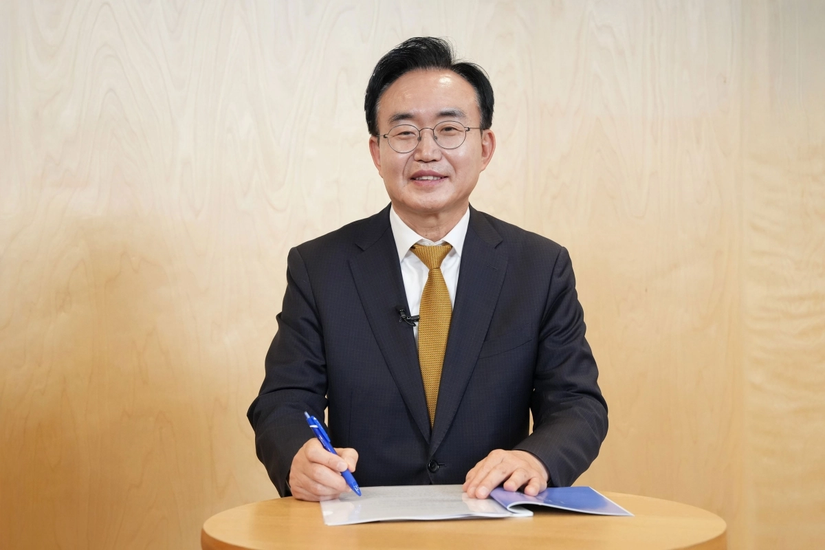 윤병태 전남광주 나주시장이 6일 서울신문과의 인터뷰에서 에너지·관광·농생명 중심 대도약 도시를 실현하기 위한 민선 9기 시정의 밑그림을 밝히고 있다. 나주시 제공