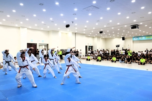 2026 글로컬 태권도 캠프가 11일부터 11월 1일까지 무주 무주덕유산리조트 유스타운에서 개최된다. 무주군 제공