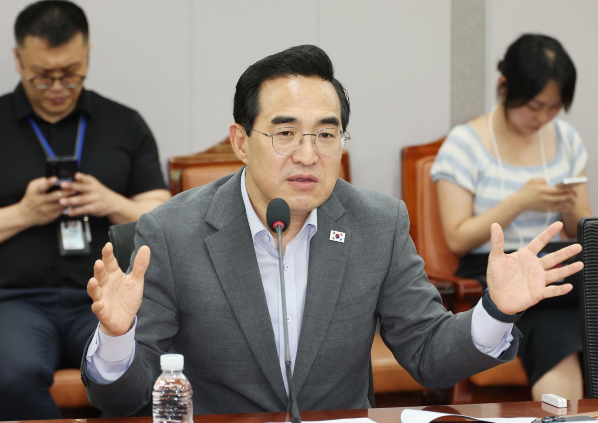 박홍근 기획예산처 장관이 지난 7일 국회의원회관에서 열린 청년정책 간담회에서 발언하고 있다. 뉴시스