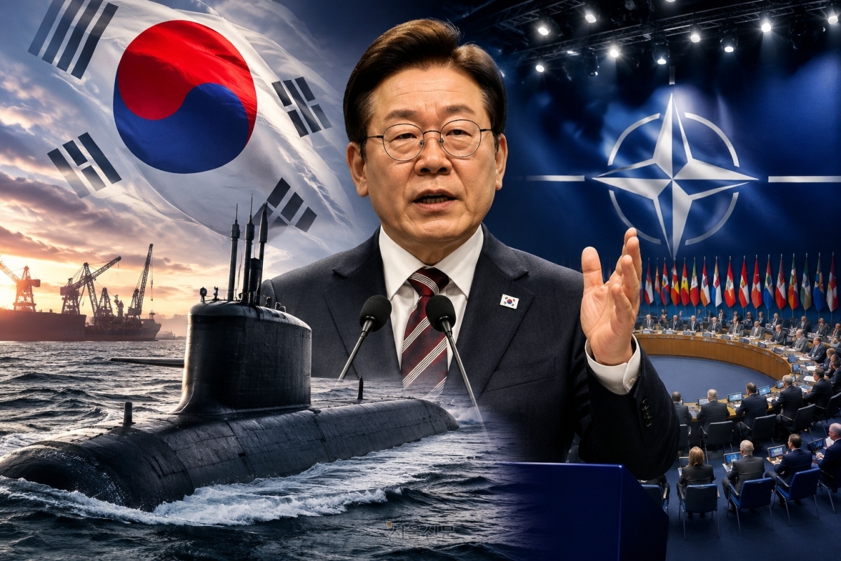 튀르키예를 방문 중인 이재명 대통령은 7일(현지시간) 나토(북대서양조약기구) 방산포럼에 참석해 “단순히 무기체계를 거래하는 현재의 방산 협력을 넘어 무기체계를 함께 연구하고, 함께 생산하며, 함께 운용하는 ‘한-나토 방위산업 파트너십 2.0’으로 격상하자”고 제안했다. 사진은 인공지능 도구를 활용해 만든 자료사진. 서울신문