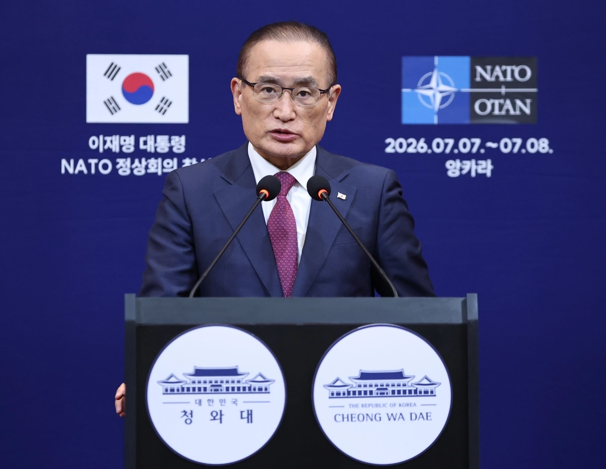 위성락 안보실장, 이재명 대통령 나토 순방 일정 브리핑
