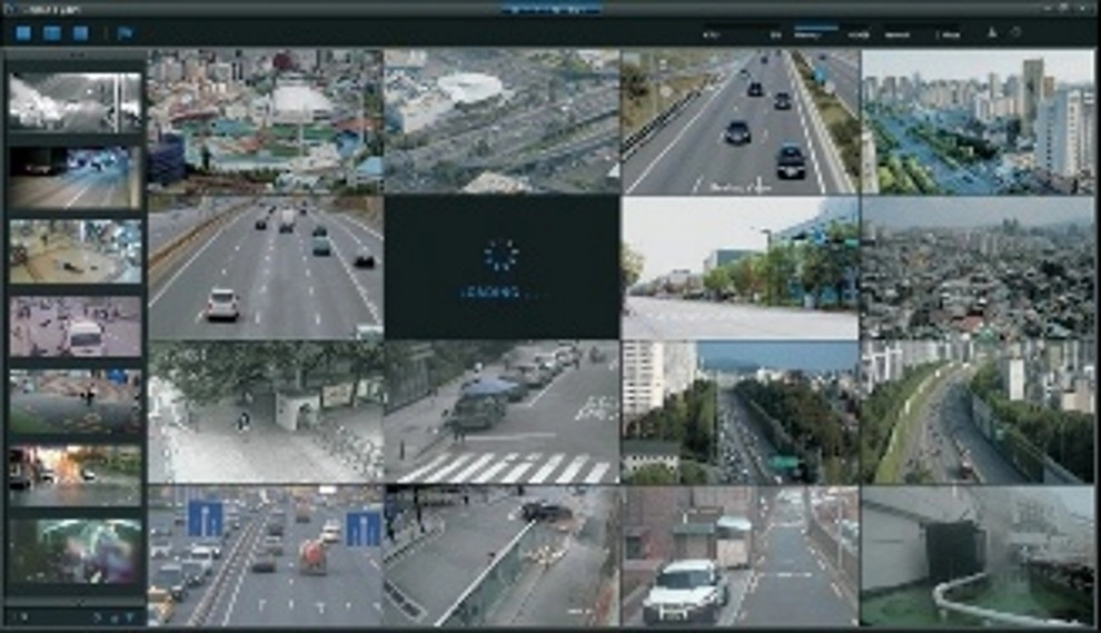강남도시관제센터 (CCTV 관제 화면)