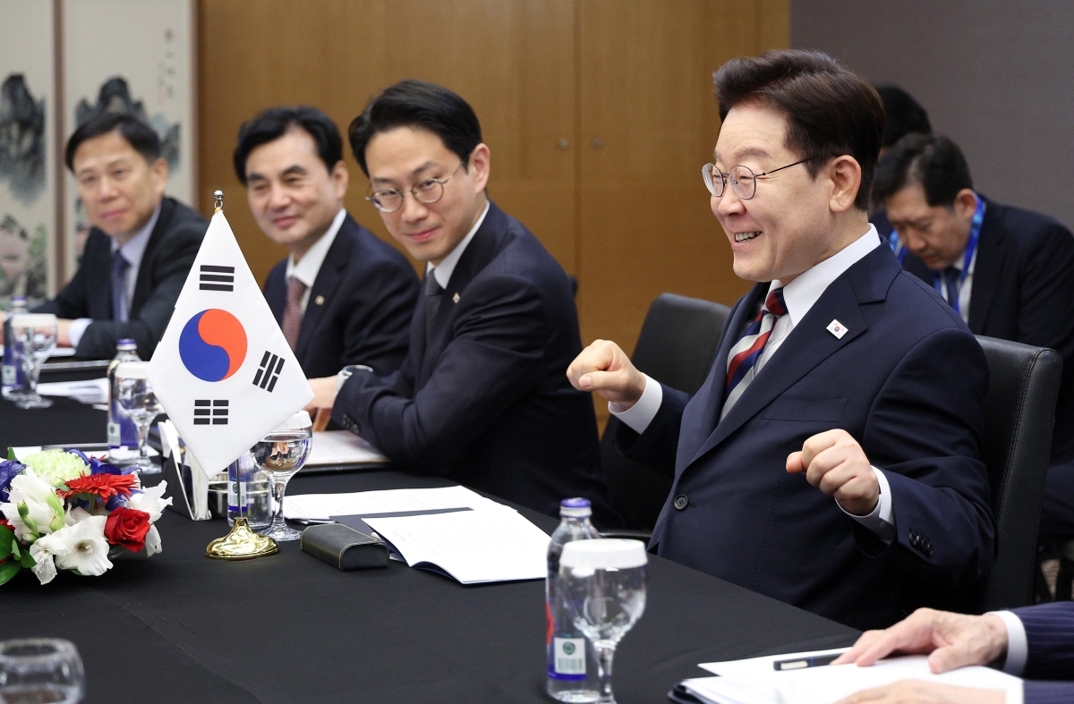 노르웨이 월드컵 응원 관련 발언하는 이재명 대통령
