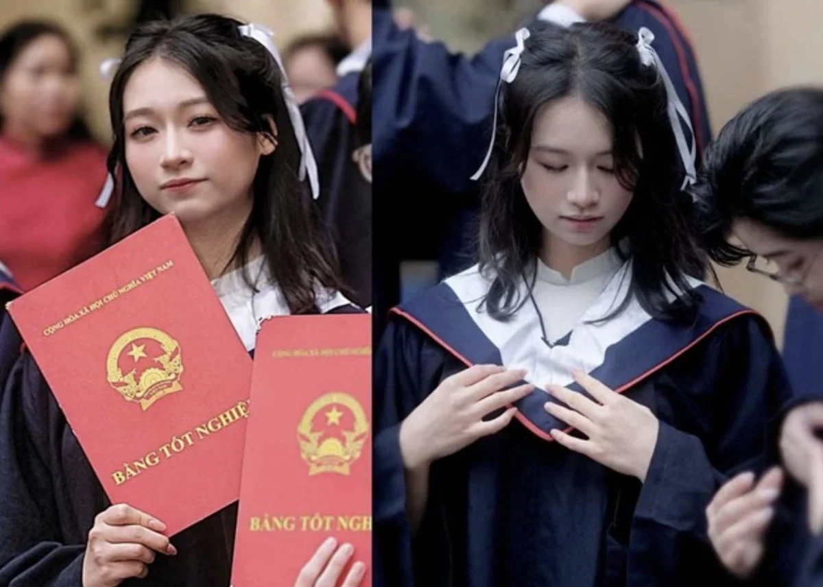 하노이사범대 부설 영재고 학생 호앙 흐엉 장. 베트남 기관지 ‘라오둥’
