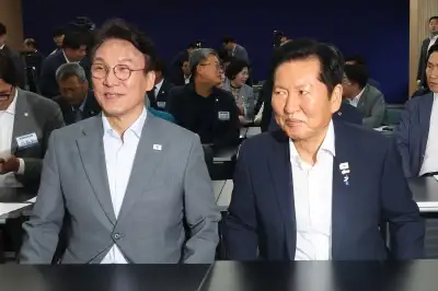 김민석 “대통령 뒷받침 내가 잘해”…정청래 “이재명 지킬 사람은 나”