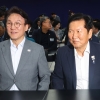 김민석 “대통령 뒷받침 내가 잘해”…정청래 “이재명 지킬 사람은 나”