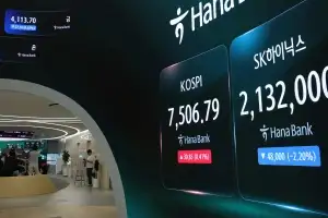 ‘美 상장 대박’ SK하이닉스, 8%대 급락해 ‘190만닉스’ 됐다
