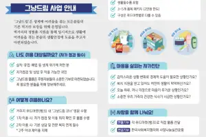 어려울 때 먹거리 지원부터 복지 상담까지 ‘그냥드림’ 강동구 찾으세요