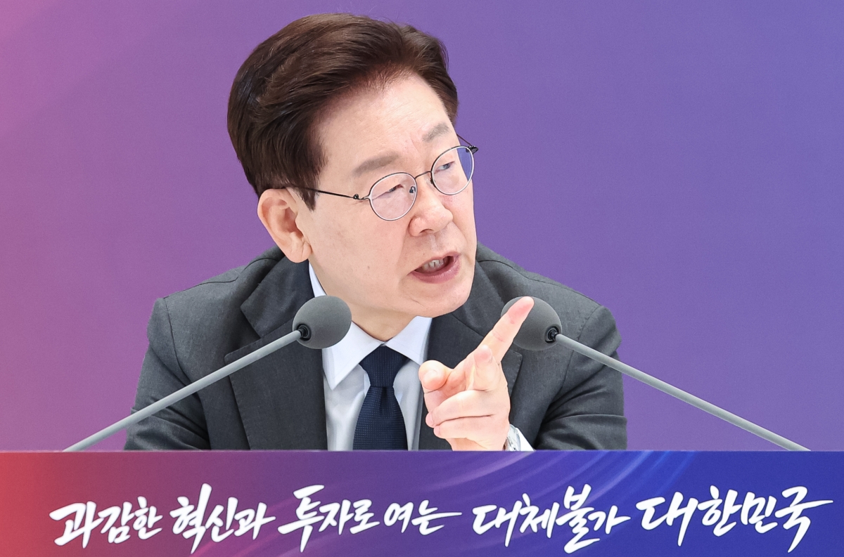 발언하는 이재명 대통령