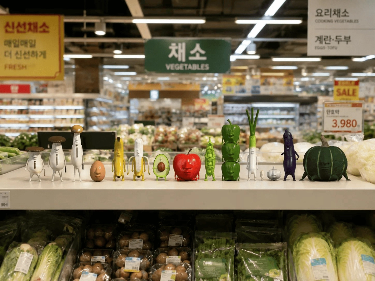 기획 특별전에 나서는 B98C 작가의 ‘슈퍼마켓’ 모습. 어반컴플렉스 제공