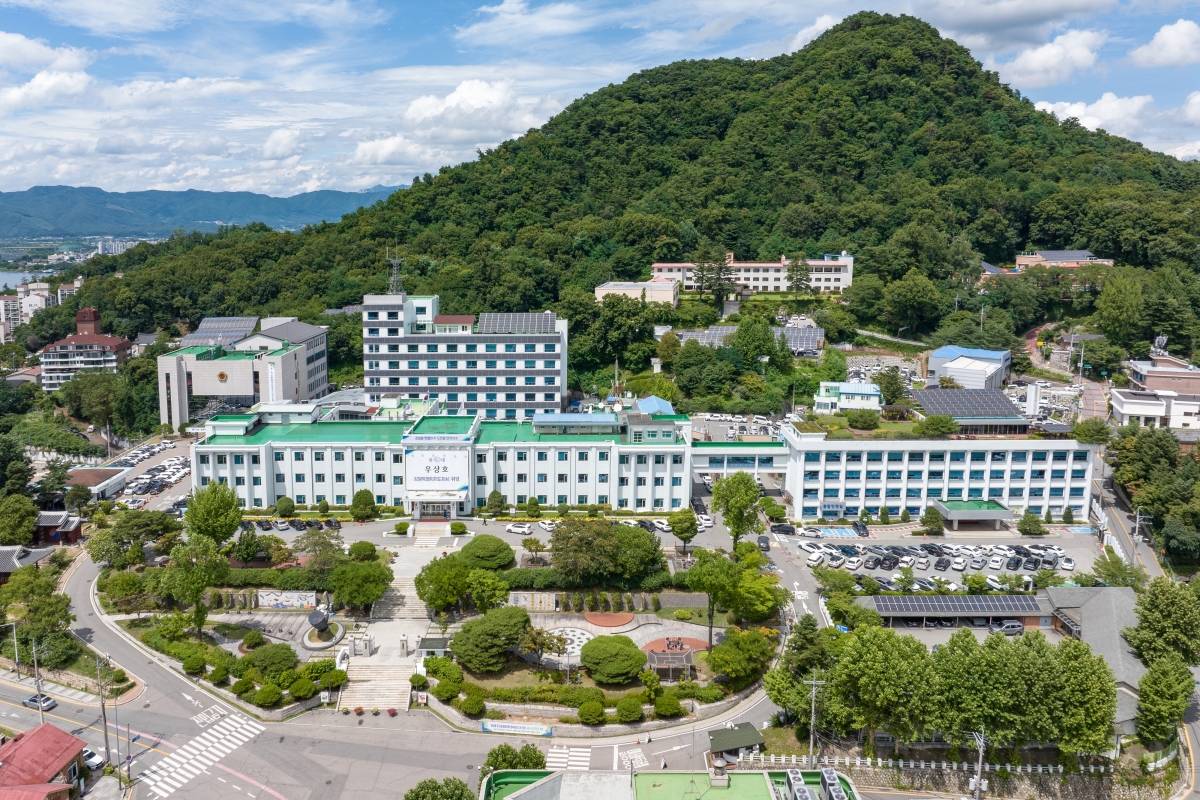 강원도청 전경. 강원도 제공