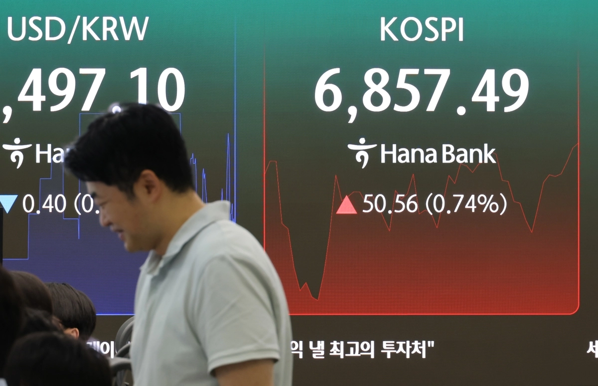 상승 전환한 코스피