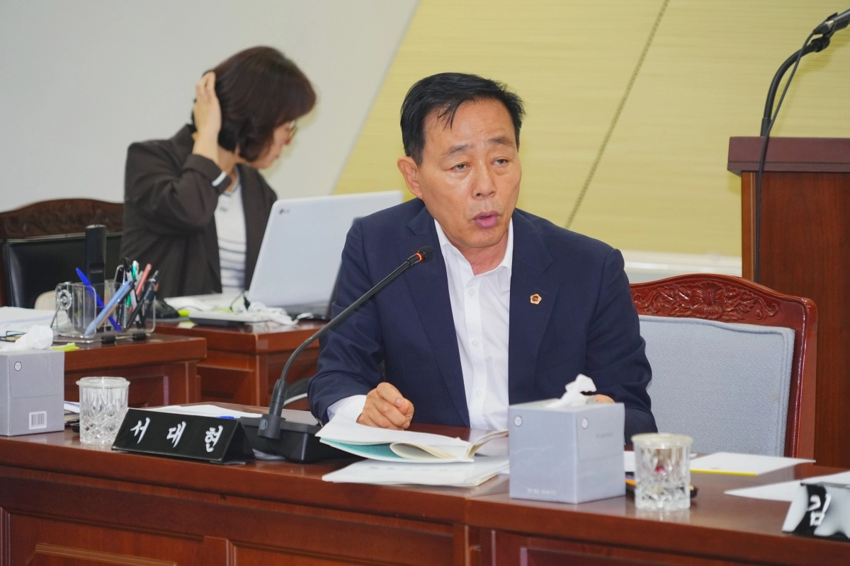 서대현 전남광주통합특별시의원. 전남광주통합특별시의회 제공