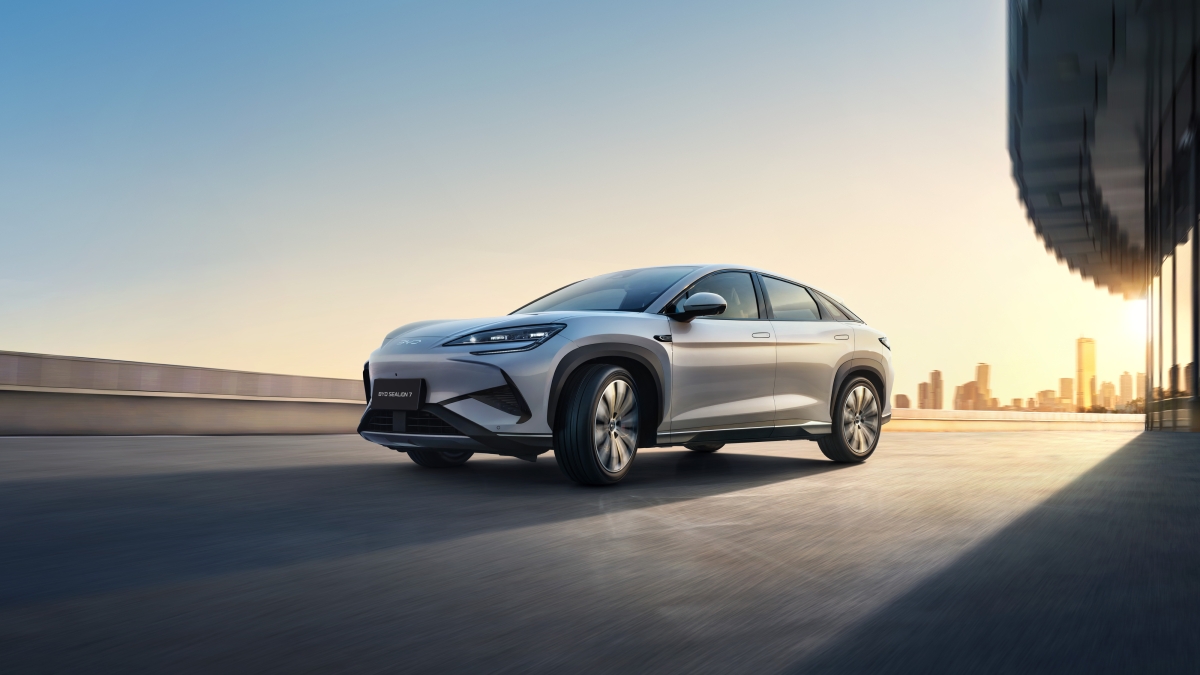 BYD ‘씨라이언7’. BYD코리아 제공
