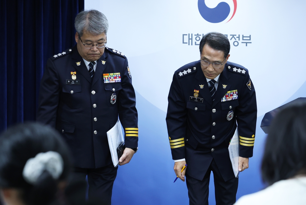 ‘장윤기 사태’ 고개 숙인 경찰 수뇌부