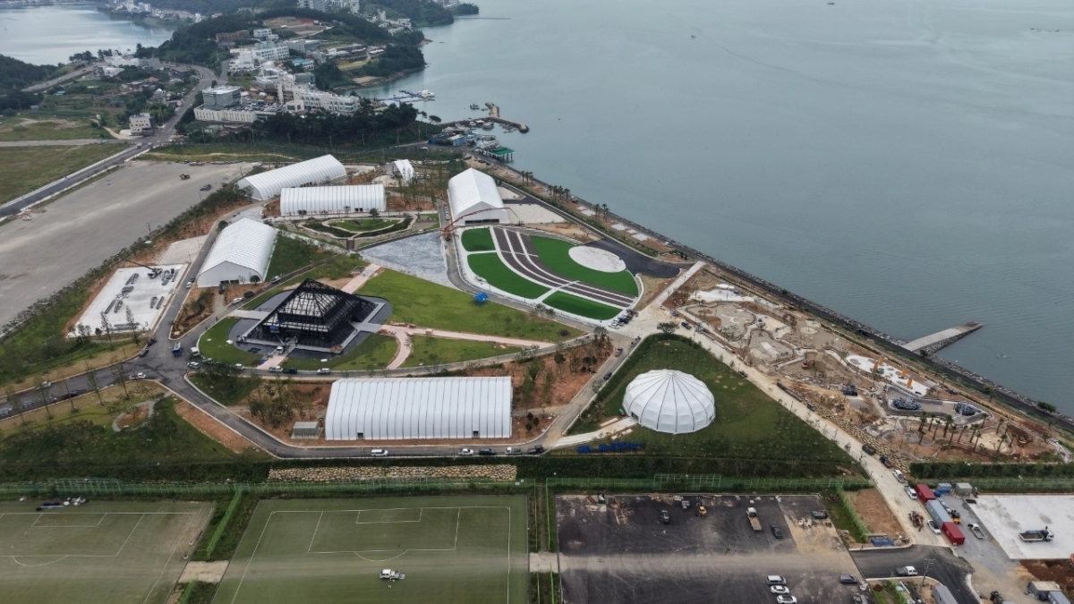 2026 여수세계섬박람회장 전경. 여수시 제공