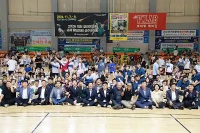 화순군 ‘대드민턴 축제’ 성황…전국 2천여 명 셔틀콕 열전
