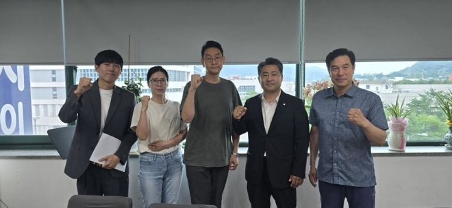최승태 하남시의원·이광재 국회의원, 하남 교산·창릉지구 뉴홈 사전청약자 비대위와 간담회