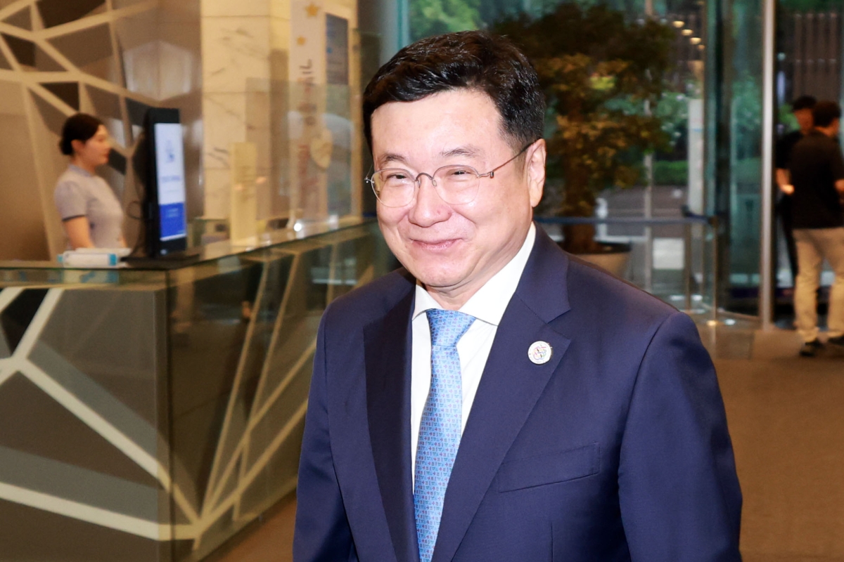 삼성 준감위 참석하는 이찬희 위원장