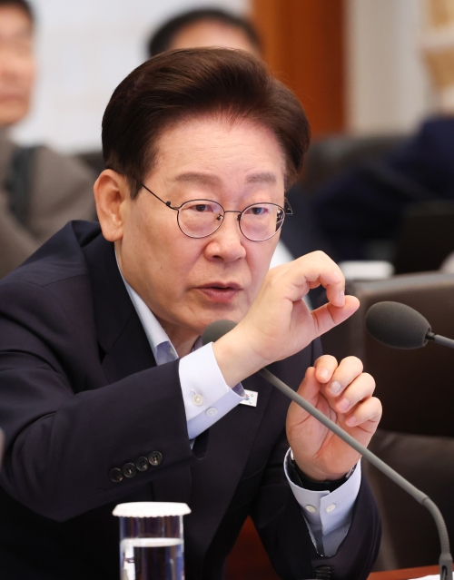 이재명 대통령이 21일 청와대에서 열린 국무회의에서 발언하고 있다. 2026.7.21 연합뉴스