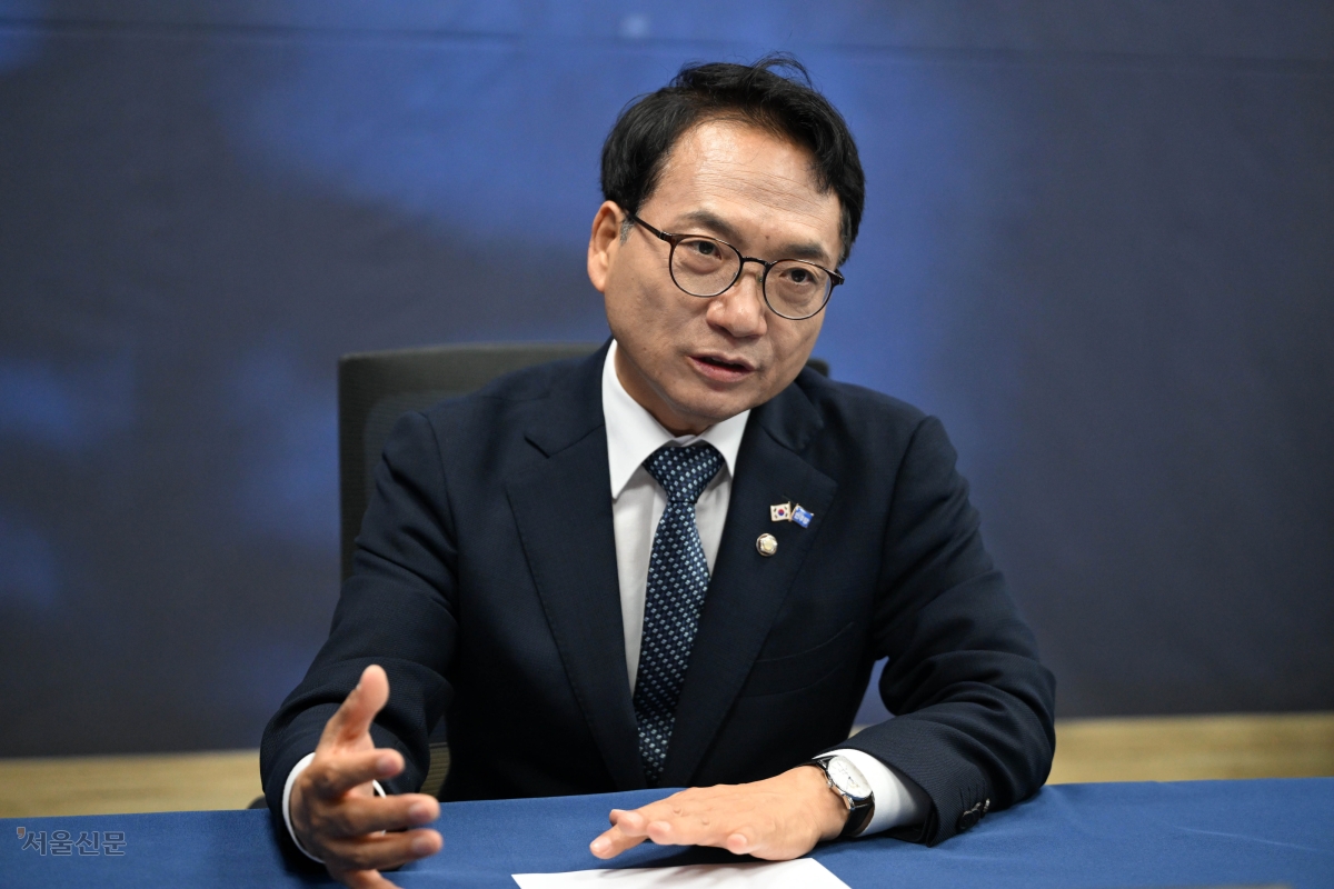 박선원 더불어민주당 최고위원 후보. 홍윤기 기자