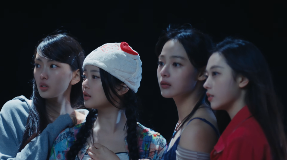 22일 공개된 ‘2026 서머 오브 뉴진스’ 영상 한 장면. 왼쪽부터 혜인, 하니, 민지, 해린. 뉴진스 공식 유튜브 캡처