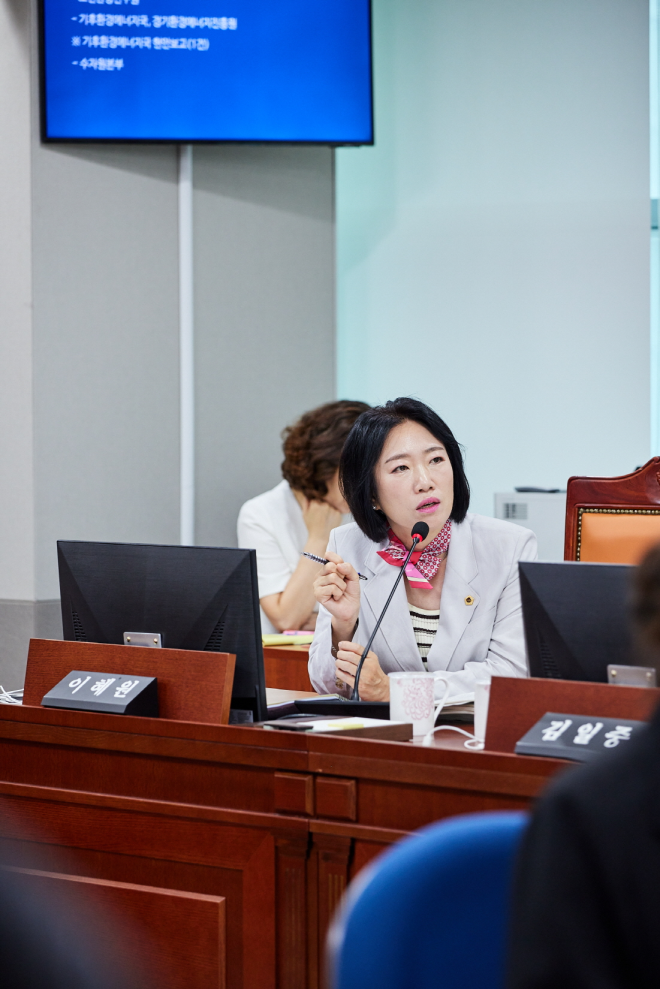 이혜원 경기도의원 “현금성 지원 논란 감수하며 추진한 사업”… 객관적 평가·도민 납득 우선 주문