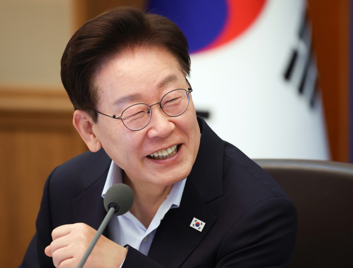 이재명 대통령이 21일 청와대에서 열린 국무회의에서 발언하고 있다. 2026.7.21 연합뉴스