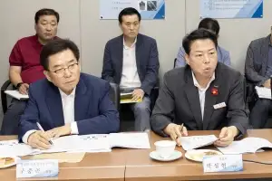 ‘바쁘다 바뻐’ 구충곤 광양경자청장, 동부권 지자체장들과 연쇄 회동