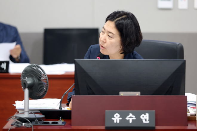 유수연 경기도의원, 전통시장 육성사업 예산 널뛰기... 사업 연속성 확보 방안 마련해야