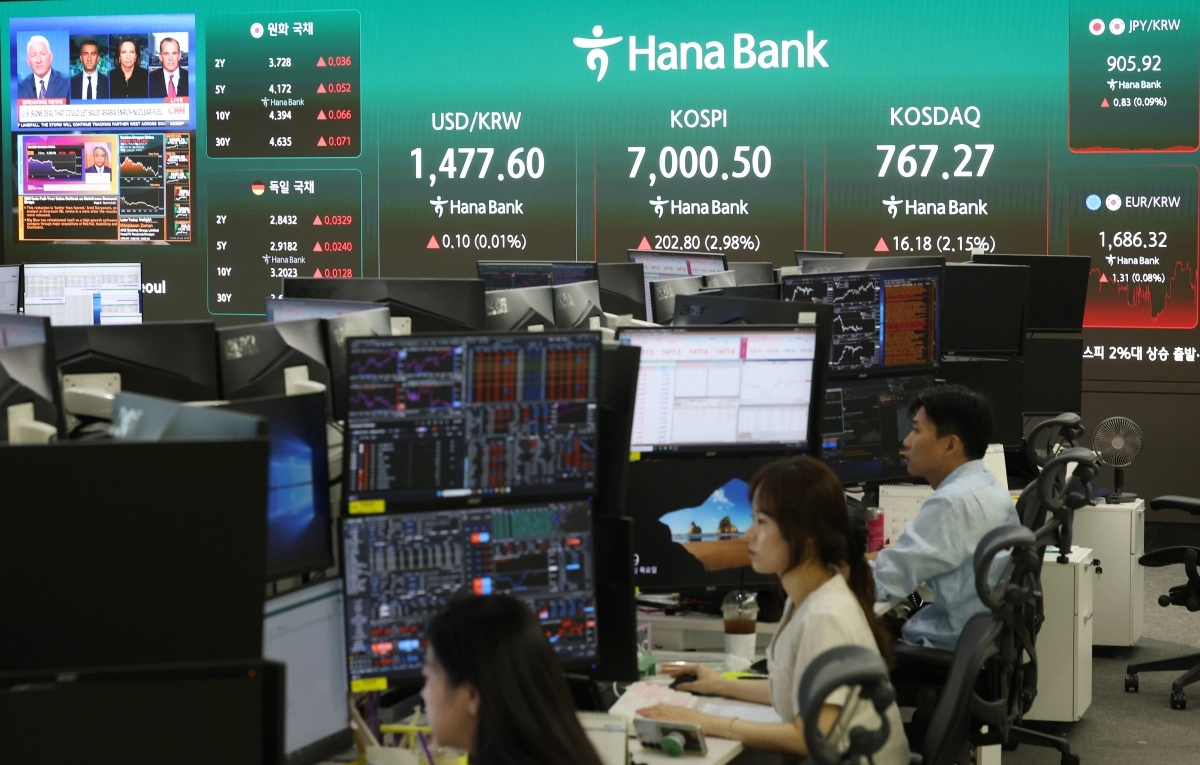 상승 출발한 코스피