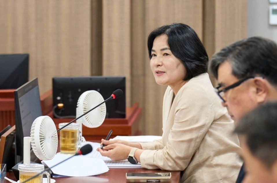 ▲ 제392회 임시회 건설교통위원회 제2차 회의에서 발언중인 윤순옥 의원(사진=경기도의회)