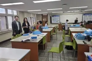 이병숙 경기도의원, 영동초 교육환경 개선 위한 현장 정담회 참석