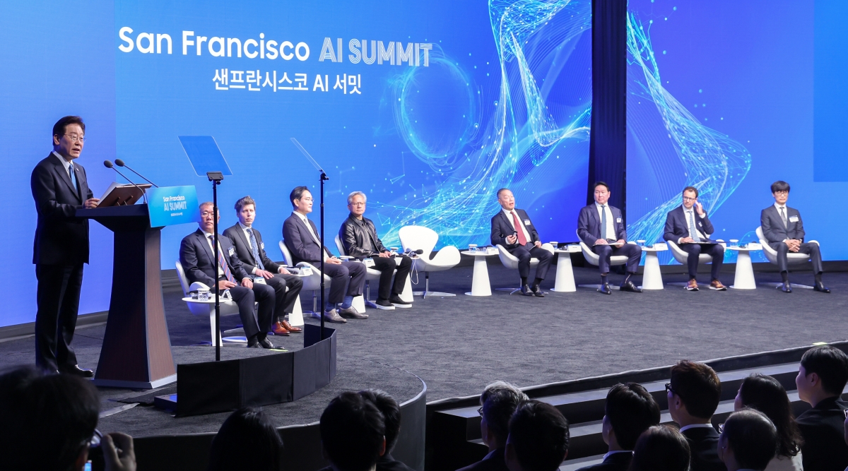 이재명 대통령, 샌프란 AI 선언 발표