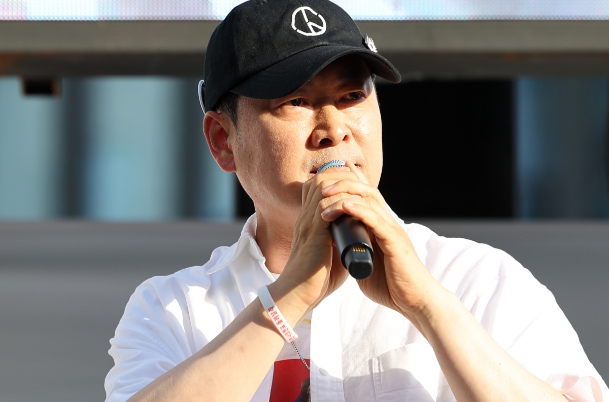 연설하는 장동혁 대표